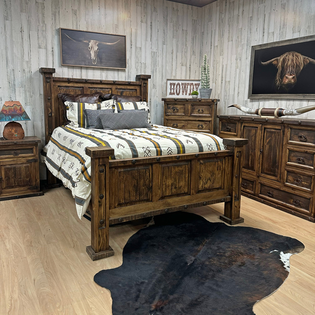 Poderosa Ranch Set Ponderosa Bedroom Set – M&M Home Furnishings