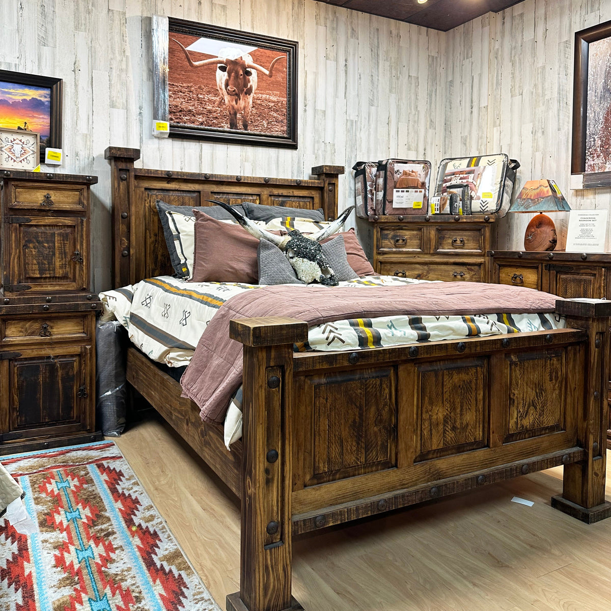 Poderosa Ranch Set Ponderosa Bedroom Set – M&M Home Furnishings